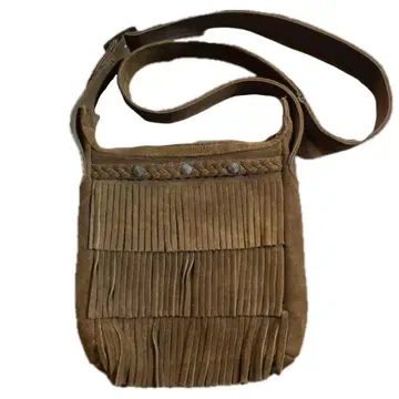 숄더 백 가죽 프린지 페어리 그런지 모리걸 그런지