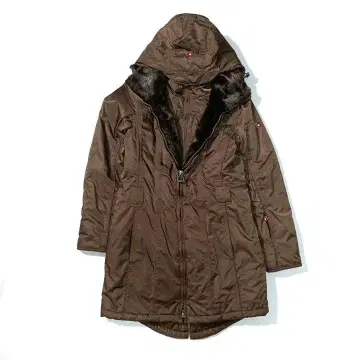 웰렌슈타인 제르마트 파카 코트 S 브라운 후드