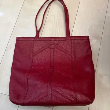 이비자 [ toto1 ] 가죽 토트백(빨간색)