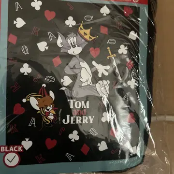 톰과 제리 블랙 담요 100x120cm