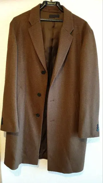 유니클로 울 캐시미어 체스터 코트