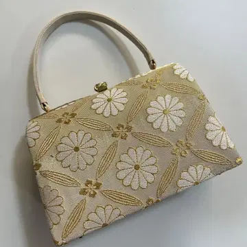 럭셔리 금 당직 기모노 가방 꽃무늬 기모노 스키 구락부 309