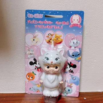 디즈니 큐션 소프트 비닐 피규어 아리스토캣 마리