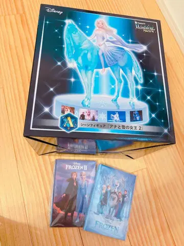 해피 복권 A상 장면 피규어 겨울왕국 2 G상 엽서북