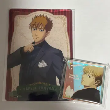 두근두근 메모리얼 GS 후지야마 아라시 아크릴 블록 클리어 포스카