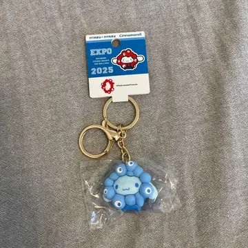 산리오 미야쿠미야쿠 입체 마스코트 컬러 키링 최애 시나모롤