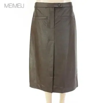 새상품 메이 제이 인조 가죽 스커트 40 ESK741 M 사이즈