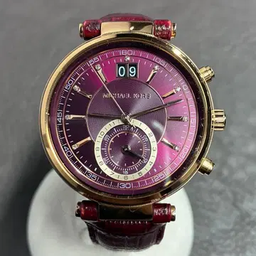 MICHAEL KORS MK-2426 버건디 다이얼 시계