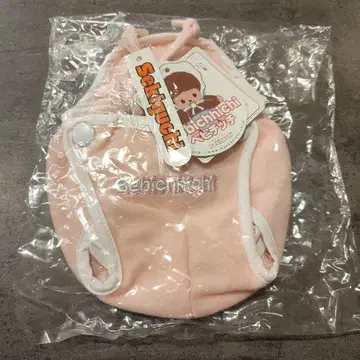 택 포함 몬치치 베이비치치 봉제 인형용 홀더 파우치 핑크