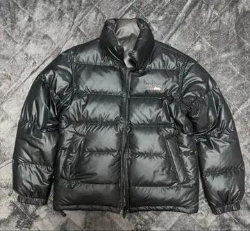 미 FIRST DOWN 리버서블 다운 자켓 블랙 다크 그레이