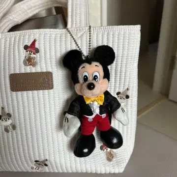 미키 인형 배지 레트로 마스코트 35주년 복각판