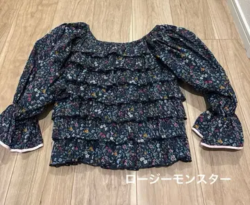 로지몬스터 프릴 블라우스