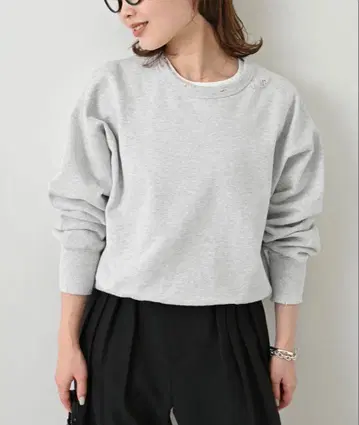 slobe iena 헤비 웨이트 컬러 맨투맨