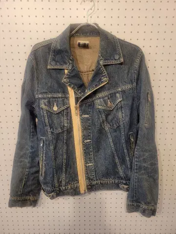 [초레어] 초기 facetasm 지퍼 데님 자켓