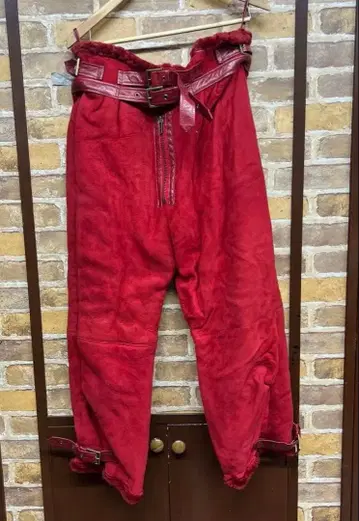 20471120 무스탕 팬츠 98Autumn winter 컬렉션