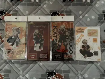 히로아카 바쿠고 카츠키 아크릴 스탠드 4개 세트