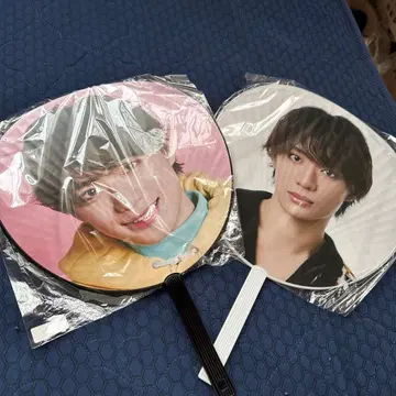 후쿠모토 타이세이 점보 부채 2장 세트