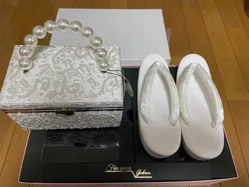 조리 백 세트 펄 비즈 후리소데 성인식 졸업식 five senses