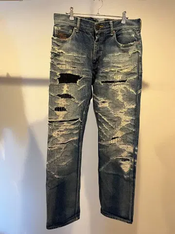 duppies 데님 데미지 가공