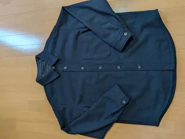 UNIQLO 오버사이즈 셔츠 자켓 XL 네이비