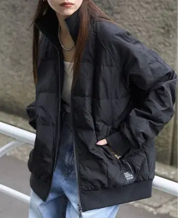 새상품 PUBLUX TAION 클래식 트랙 다운 자켓 블랙 M