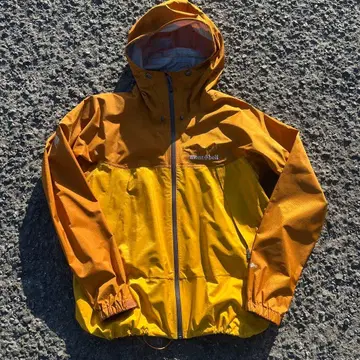 새상품급 mont-bell 썬더패스 자켓 오렌지 방수