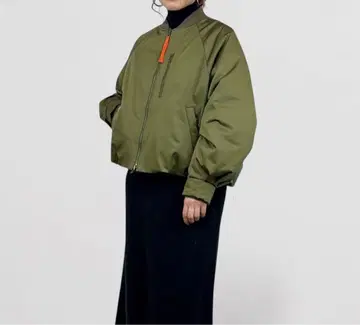 새상품 리버서블 MA-1 블루종 퀼트 솜 QTUME