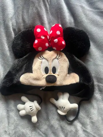 미니 마우스 퍼 캡