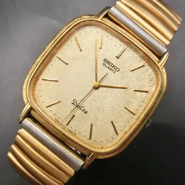 B [작동] SEIKO 돌체 쿼츠 6030-5420 남성용 스퀘어