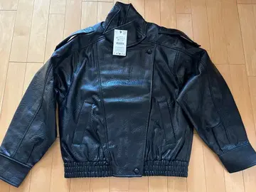 ZARA 페이크 가죽 자켓 S 완판템