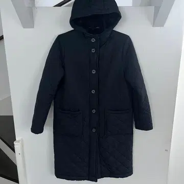 새상품급 트래디셔널 웨더웨어 여성용 퀼팅 코트 방한