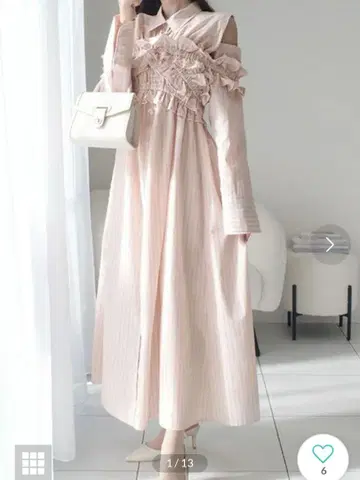 mily bilet 멀티 웨이 뷔스티에 도킹 스트라이프 셔츠 원피스