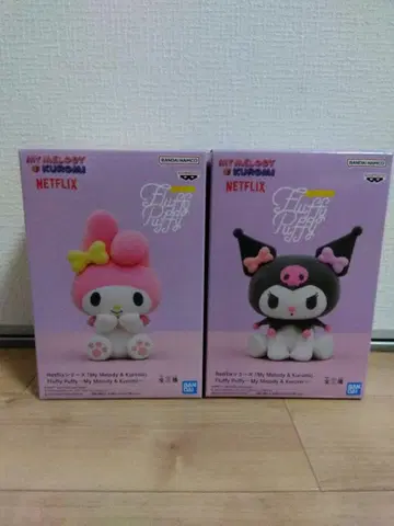 Netflix 시리즈 마이멜로디 쿠로미 피규어 2점 묶음 판매 미개봉