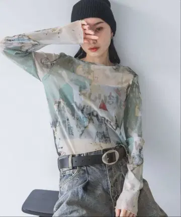 [ JEANASIS ] 필드 콜라주 시어 LS