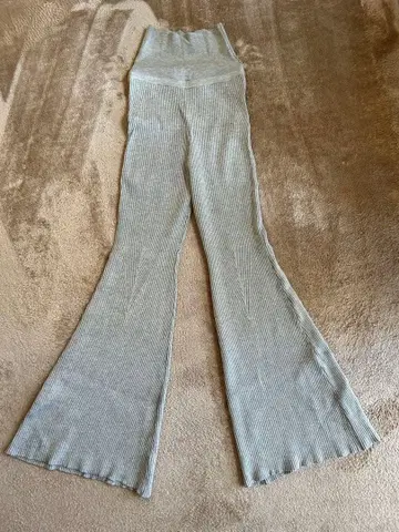 venit 라이트 그레이 니트 팬츠