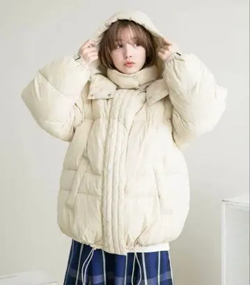 KBF 커브 슬리브 볼륨 패딩 자켓