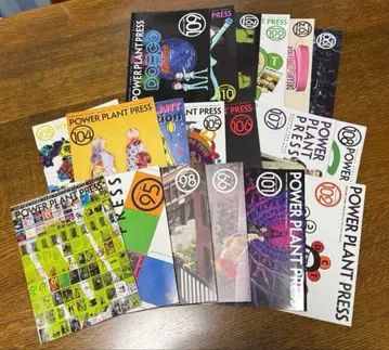 POWER PLANT PRESS 아트 매거진 19권 세트