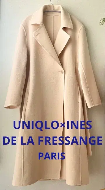 유니클로 이네스 더블 페이스 코트