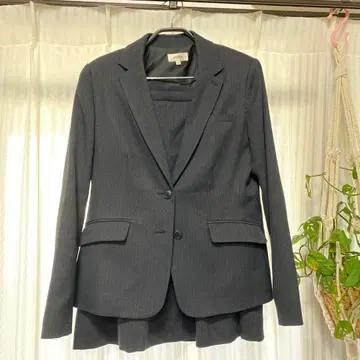 purelast 그레이 스커트 수트 13AR