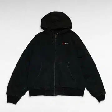 드리덕 후드티 아우터 덕지 충전솜 블랙 자켓 XL