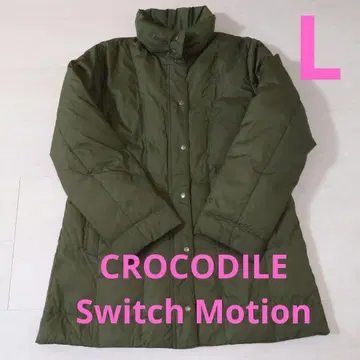 CROCODILE 스위치 모션 L 다운 코트