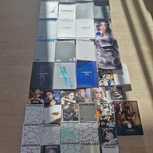 르세라핌 앨범 굿즈 일괄