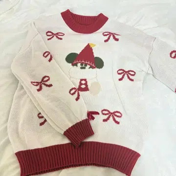 릴루리루 스웨터 디즈니 크리스마스 2025