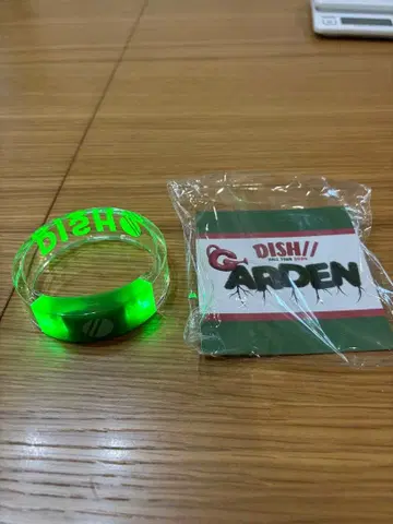 DISH// 러버 밴드 3점, T셔츠, 타월