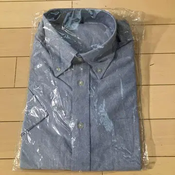 12.4 미사용 새상품 반팔 셔츠 블루 L