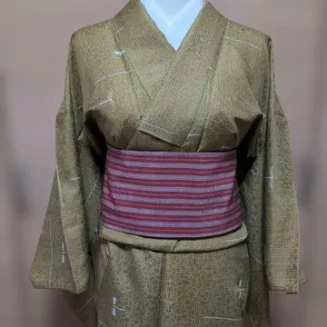 워셔블 기모노 쇼와 시대 기모노 일본제