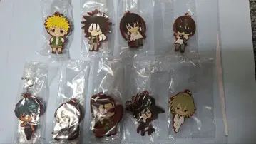 러버 미니 캐릭터 키링 9개 세트