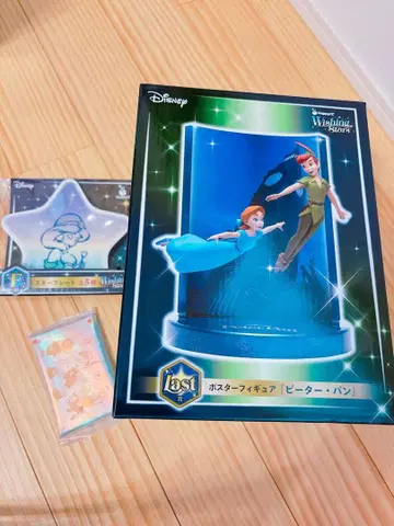 디즈니 happy 복권 피터팬 피규어 라스트 원상 + 덤