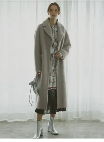 아메리빈티지 샤기 롱 코트