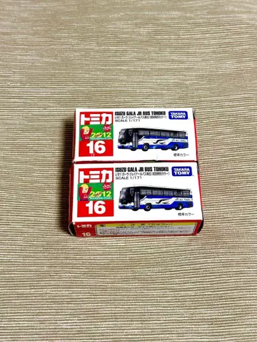 토미카 16 이스즈 갈라 JR 버스 도호쿠 초회 한정 컬러 JR 타카라